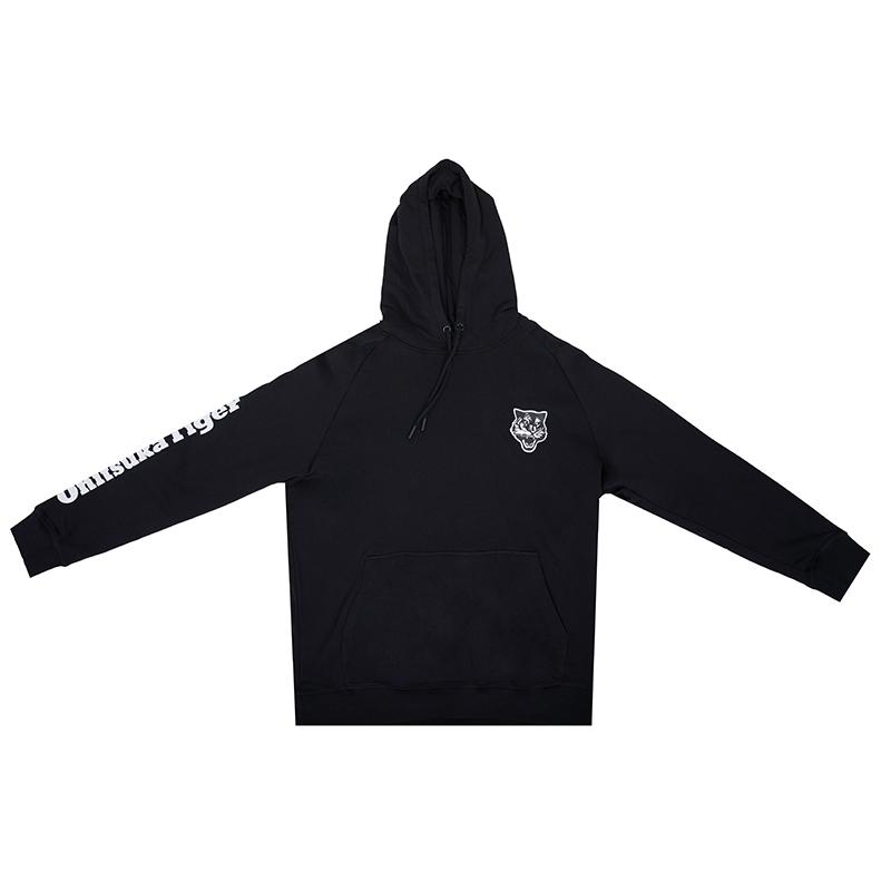 Onitsuka Tiger Classic Black Hoodie Pullover 2181A349-002