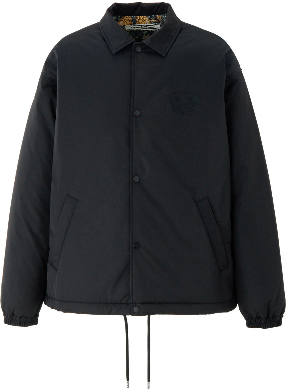 onitsuka-tiger-coach-jacket-black-unisex-fashionable-comfortable-long-sleeve-coat-2183-b398-001