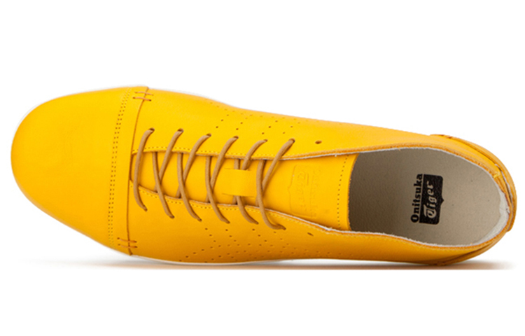 Lookbook Onitsuka Tiger Colesne 舒適耐磨休閒板鞋 鮮黃色