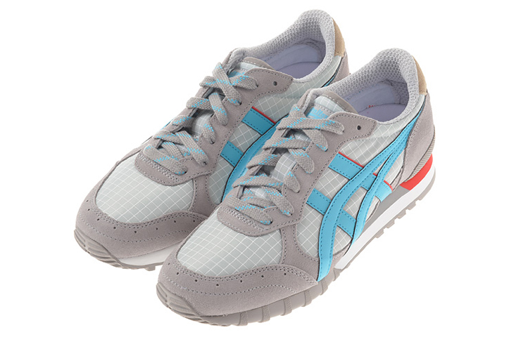 Lookbook 鬼塚虎 Colorado Eighty-Five 低帮跑步鞋 男女同款 淺灰藍