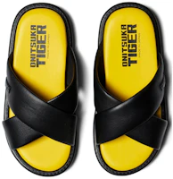 Details for Onitsuka Tiger鬼塚虎 舒適休閒 防滑耐磨一字拖鞋 男女同款 黑黃
