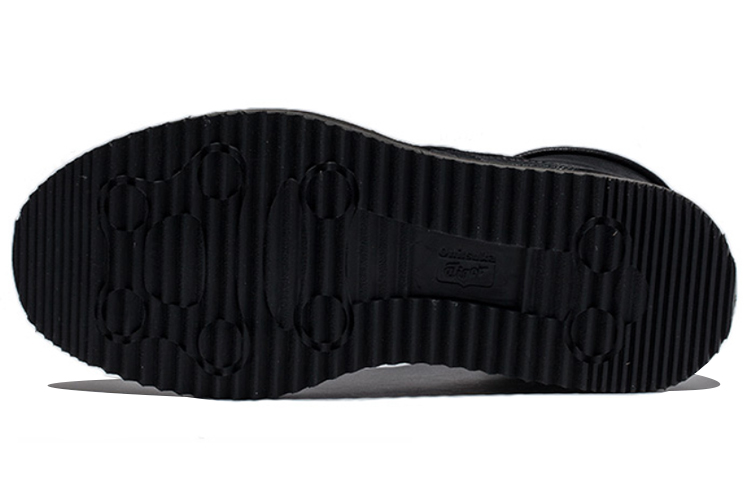 Shop Onitsuka Tiger鬼塚虎 轉換 高筒 跑步鞋 男女共用 黑色