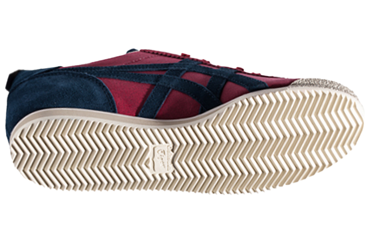 Shop Onitsuka Tiger Corsair 'Burgundy Navy' Zapatillas Retro Rojo Azul D5N3L-2550