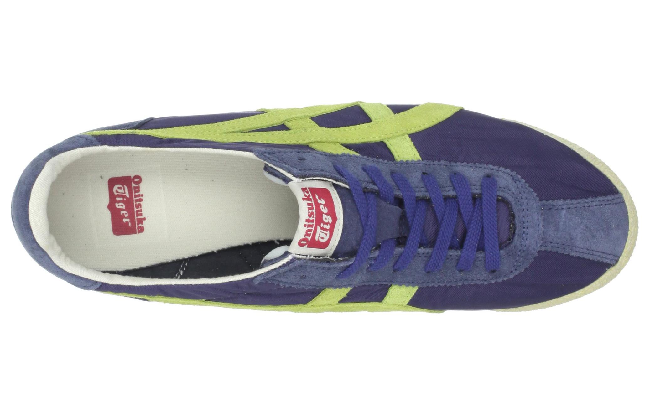 Shop Onitsuka Tiger鬼塚虎 Corsair 運動日常 防滑 低筒 跑步鞋 男款 深藍色 韓版