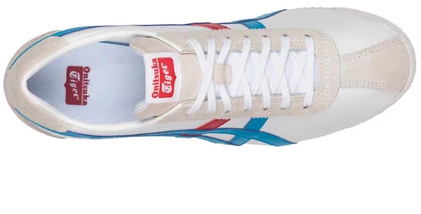 鬼冢虎 CORSAIR '红白蓝' 运动鞋 D7N2L-0141 Lookbook 鬼冢虎 CORSAIR '红白蓝' 运动鞋 D7N2L-0141