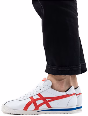 Onitsuka Tiger Corsair Unisex White/Red 1183B397-100 Sizing Onitsuka Tiger Corsair Unisex White/Red 1183B397-100