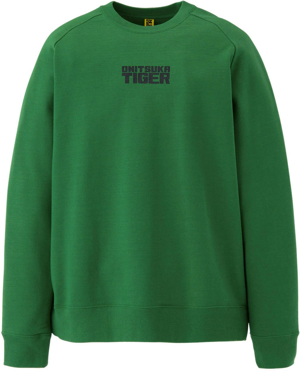 onitsuka-tiger-crew-neck-sweatshirt-green-unisex-casual-raglan-sleeve-sweater-2183-b404-300