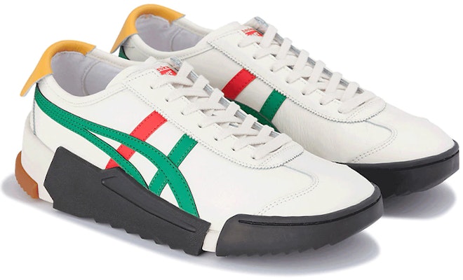 Onitsuka Tiger D-Trainer MX Shoes 'Cream Kale' 1183A801-100 Lookbook Onitsuka Tiger D-Trainer MX Shoes 'Cream Kale' 1183A801-100