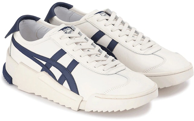 Onitsuka Tiger D-Trainer MX Shoes 'Cream Peacoat' 1183A801-101 Lookbook Onitsuka Tiger D-Trainer MX Shoes 'Cream Peacoat' 1183A801-101