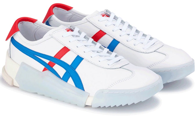 Onitsuka Tiger D-Trainer MX White Blue Red 1183A801-102 Lookbook Onitsuka Tiger D-Trainer MX White Blue Red 1183A801-102