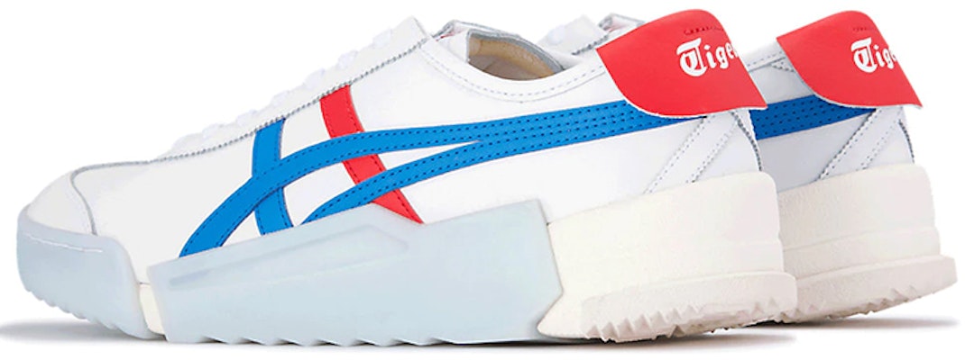 Onitsuka Tiger D-Trainer MX White Blue Red 1183A801-102 Shop Onitsuka Tiger D-Trainer MX White Blue Red 1183A801-102