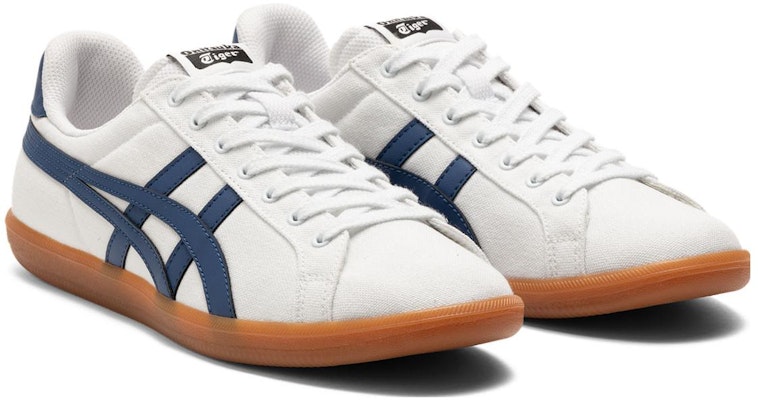 Onitsuka Tiger鬼塚虎 DD Trainer 防滑減震耐磨 低筒 板鞋 男女款 藍色 Lookbook Onitsuka Tiger鬼塚虎 DD Trainer 防滑減震耐磨 低筒 板鞋 男女款 藍色