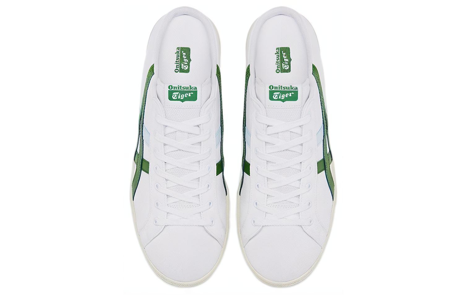 Shop オニツカタイガー DD トレーナー サボ ホワイト/グリーン 1183B769-106