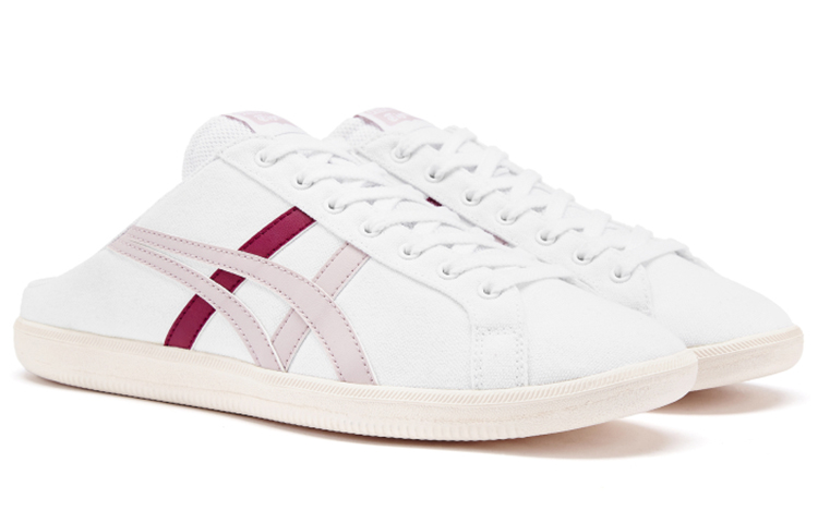 Lookbook Onitsuka Tiger Dd Trainer Sabot 低筒耐磨運動休閒鞋 男女同款 白紫