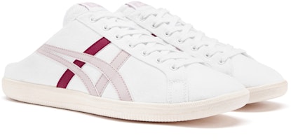 Onitsuka Tiger Dd Trainer Sabot 低筒耐磨運動休閒鞋 男女同款 白紫 Lookbook Onitsuka Tiger Dd Trainer Sabot 低筒耐磨運動休閒鞋 男女同款 白紫