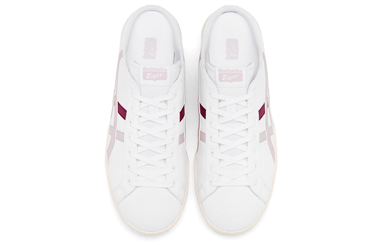 Shop Onitsuka Tiger Dd Trainer Sabot 低筒耐磨運動休閒鞋 男女同款 白紫