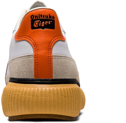 Onitsuka Tiger鬼冢虎 Delecity 低幫 板鞋 男女同款 白橙 Details for Onitsuka Tiger鬼冢虎 Delecity 低幫 板鞋 男女同款 白橙