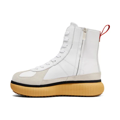 Onitsuka Tiger Delecity Boot 'White Fiery Red'