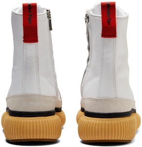 Onitsuka Tiger鬼塚虎 Delecity 牛皮 圓頭拉鍊 高幫 板鞋 男女同款 白色 Shop Onitsuka Tiger鬼塚虎 Delecity 牛皮 圓頭拉鍊 高幫 板鞋 男女同款 白色