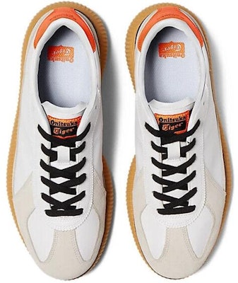 Onitsuka Tiger Delecity 運動休閒鞋 男女款 白橙色 Shop Onitsuka Tiger Delecity 運動休閒鞋 男女款 白橙色