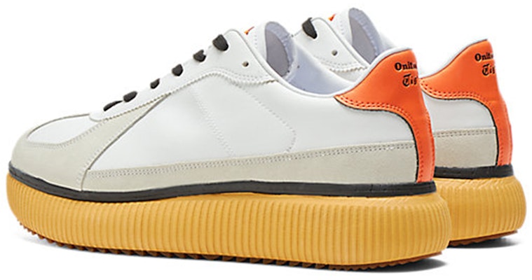 Onitsuka Tiger Delecity 運動休閒鞋 男女款 白橙色 Purchase Onitsuka Tiger Delecity 運動休閒鞋 男女款 白橙色