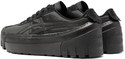 Onitsuka Tiger鬼塚虎 Delegation CHUNK 防滑耐磨 低幫 板鞋 男女同款 黑色 Lookbook Onitsuka Tiger鬼塚虎 Delegation CHUNK 防滑耐磨 低幫 板鞋 男女同款 黑色