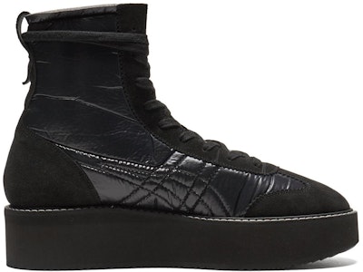 鬼塚虎 Onitsuka Tiger Delegation Chunk Boot 輕便耐磨防滑 高幫 板鞋 男女同款 黑色 Order 鬼塚虎 Onitsuka Tiger Delegation Chunk Boot 輕便耐磨防滑 高幫 板鞋 男女同款 黑色