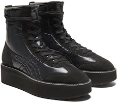 鬼塚虎 Onitsuka Tiger Delegation Chunk Boot 輕便耐磨防滑 高幫 板鞋 男女同款 黑色 Lookbook 鬼塚虎 Onitsuka Tiger Delegation Chunk Boot 輕便耐磨防滑 高幫 板鞋 男女同款 黑色