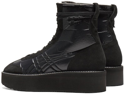 鬼塚虎 Onitsuka Tiger Delegation Chunk Boot 輕便耐磨防滑 高幫 板鞋 男女同款 黑色 Shop 鬼塚虎 Onitsuka Tiger Delegation Chunk Boot 輕便耐磨防滑 高幫 板鞋 男女同款 黑色