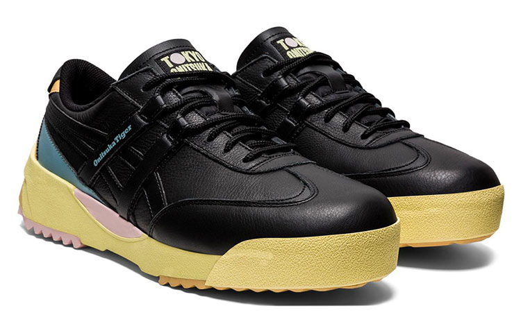 Lookbook オニツカタイガー DELEGATION EX 黒黄 1183A559-002
