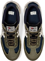 Onitsuka Tiger 鬼塚虎 Delegation Ex 復古休閒 防滑耐磨 低幫 板鞋 男女同款 白藍綠 Shop Onitsuka Tiger 鬼塚虎 Delegation Ex 復古休閒 防滑耐磨 低幫 板鞋 男女同款 白藍綠