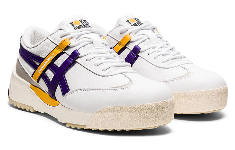 Lookbook オニツカタイガー DELEGATION EX 白紫 1183A559-103