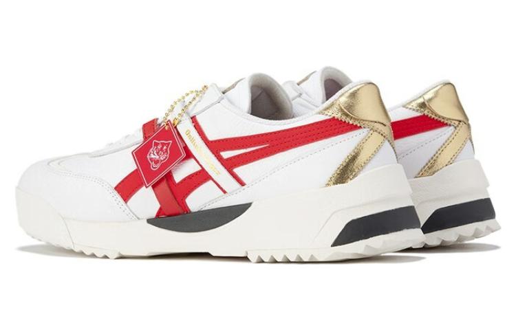 Lookbook オニツカタイガー DELEGATION EX 白赤 1183B573-100