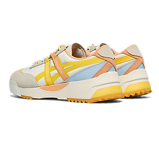 Shop Onitsuka Tiger DELEGATION EX Crema/Giallo Vibrante 1183A604-101
