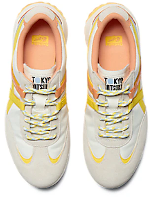 鬼塚虎 DELEGATION EX 米白色/亮黄色 1183A604-101 Sizing 鬼塚虎 DELEGATION EX 米白色/亮黄色 1183A604-101