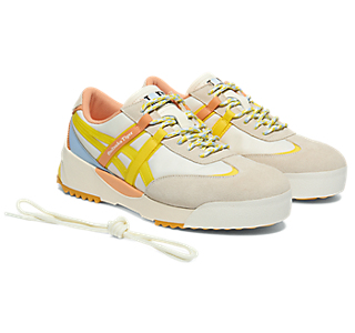 Cheap Onitsuka Tiger DELEGATION EX Crema/Giallo Vibrante 1183A604-101