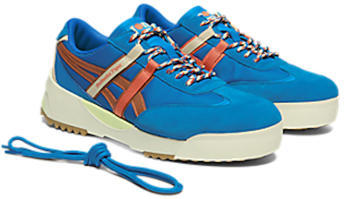 Onitsuka Tiger DELEGATION EX DIRECTOIRE BLUE/VERMILION TOMATO 1183A604-401 Cheap Onitsuka Tiger DELEGATION EX DIRECTOIRE BLUE/VERMILION TOMATO 1183A604-401