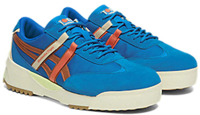 Onitsuka Tiger DELEGATION EX DIRECTOIRE BLUE/VERMILION TOMATO 1183A604-401 1
