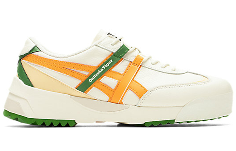 Lookbook Onitsuka Tiger Delegation EX Shoes 'Cream Citrus Green' 1183A559-107