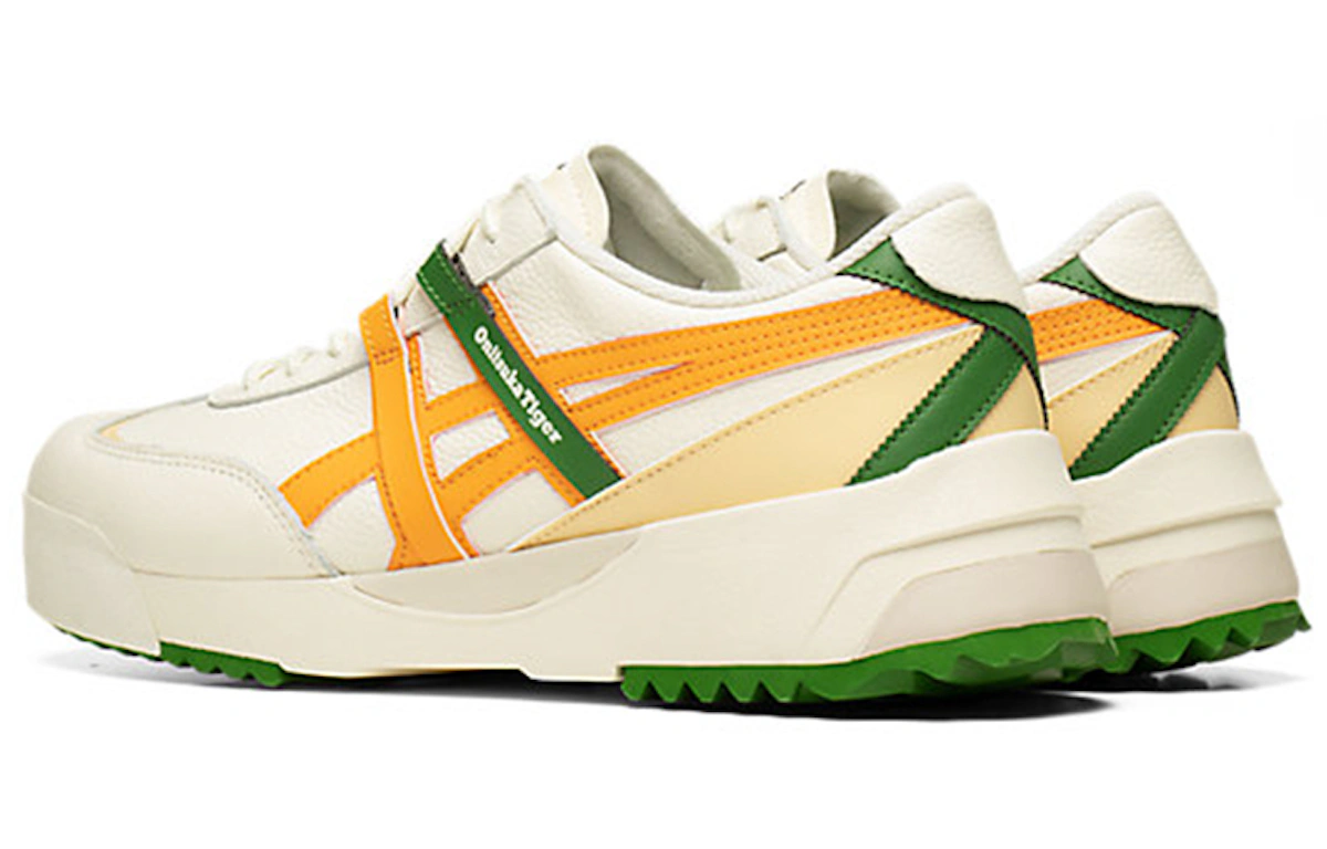 Onitsuka Tiger Delegation EX Shoes 'Cream Citrus Green'