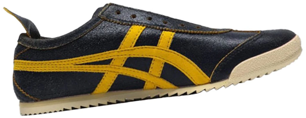 Onitsuka Tiger Deluxe Slip-On 'Black Yellow' THL504-5004 Order Onitsuka Tiger Deluxe Slip-On 'Black Yellow' THL504-5004