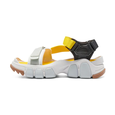 Onitsuka Tiger Dentigre Belted 'Grey Vibrant Yellow'