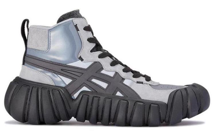 Order 鬼冢虎 Dentigre Ll 高帮 '灰黑色' 1183A796-T3