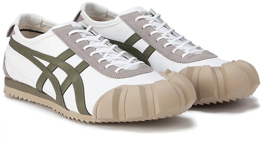 Onitsuka Tiger Dentigre Kasut 'Putih Mantle Hijau' 1183B258-101 Lookbook Onitsuka Tiger Dentigre Kasut 'Putih Mantle Hijau' 1183B258-101