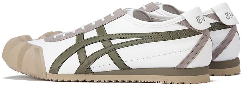 Onitsuka Tiger Dentigre Kasut 'Putih Mantle Hijau' 1183B258-101 Shop Onitsuka Tiger Dentigre Kasut 'Putih Mantle Hijau' 1183B258-101