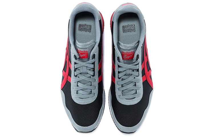 Shop Onitsuka Tiger Dualio 'Abu-Abu Hitam Merah' 1183A508-001