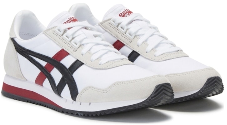 Onitsuka Tiger Dualio 'White Red Black' D6K3N-100 Order Onitsuka Tiger Dualio 'White Red Black' D6K3N-100