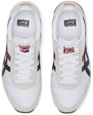 Onitsuka Tiger Dualio 'White Red Black' D6K3N-100 Shop Onitsuka Tiger Dualio 'White Red Black' D6K3N-100