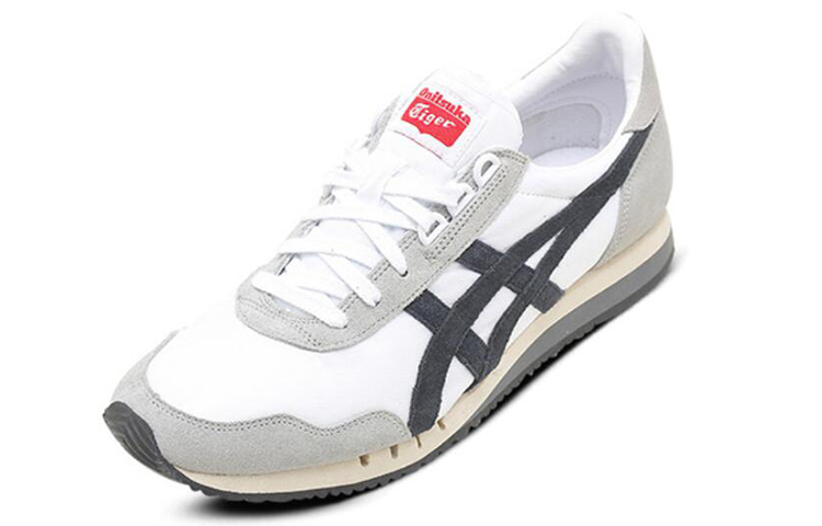 Shop Onitsuka Tiger Dualio Lage Sneakers Antislip Lichtgewicht Sportief ''Zwart Wit'' D600N-0190