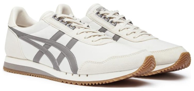 Kasut Larian Onitsuka Tiger Dualio Marathon 'Putih Kelabu' 1183B545-202 Lookbook Kasut Larian Onitsuka Tiger Dualio Marathon 'Putih Kelabu' 1183B545-202